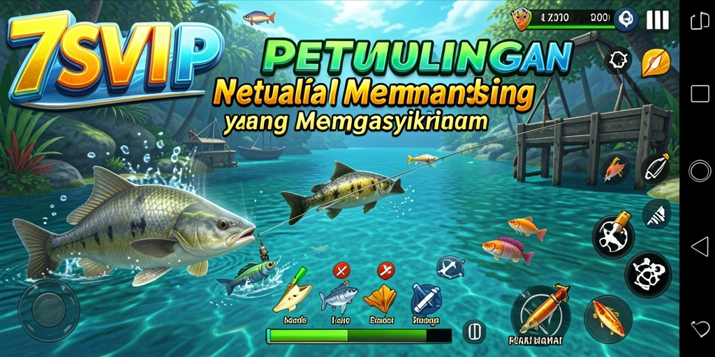 Gameplay Fishing yang memukau dan realistis dalam 7SVIP.