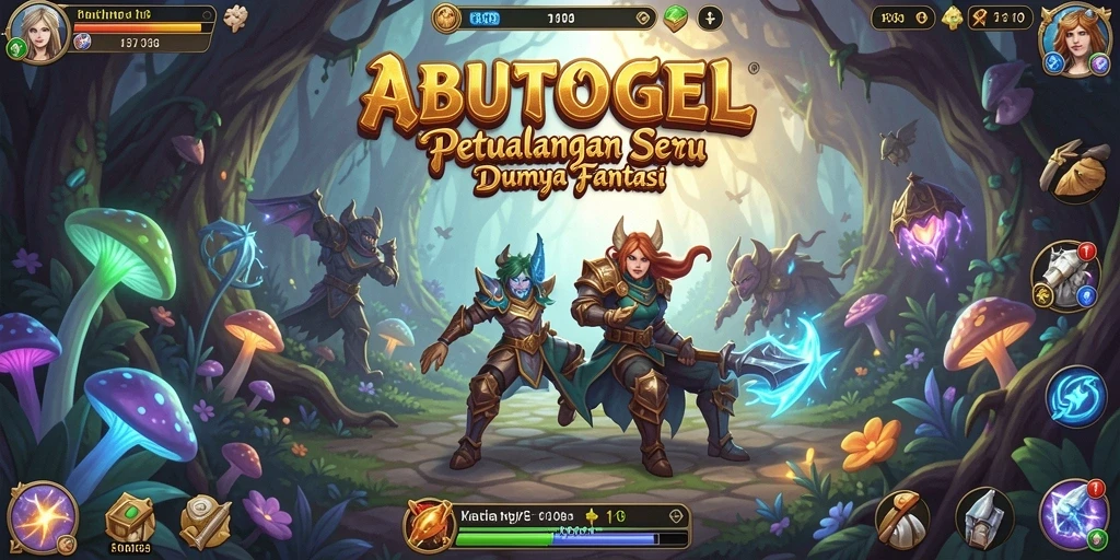 Gameplay seru ABUTOGEL yang menampilkan misi dan eksplorasi.