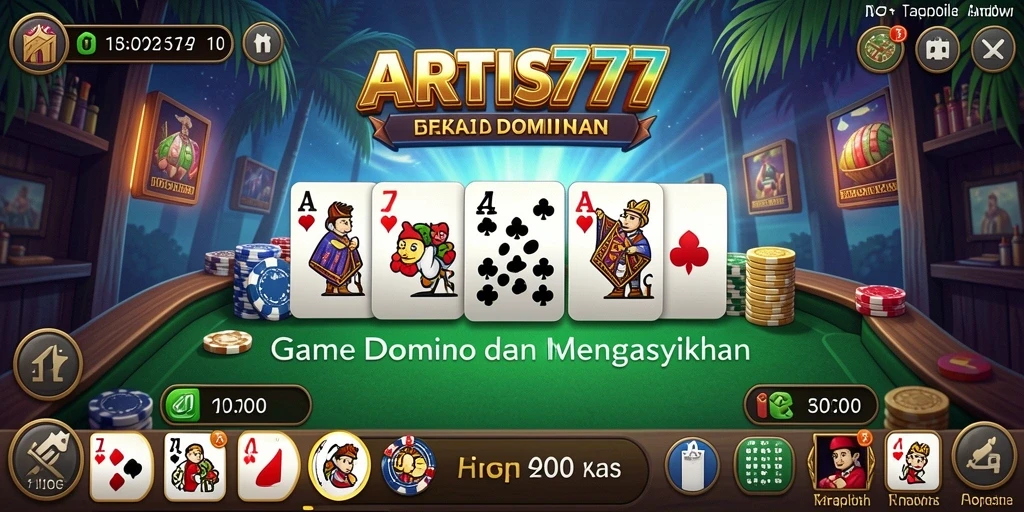 Tampilan gameplay ARTIS777 yang menarik dan interaktif.