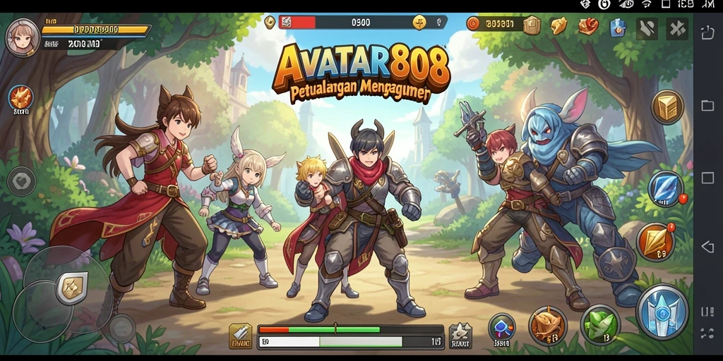 Gameplay seru dan grafis memukau di AVATAR808