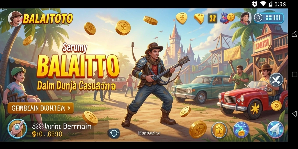 Tampilan gameplay BALAITOTO yang seru dan penuh warna.