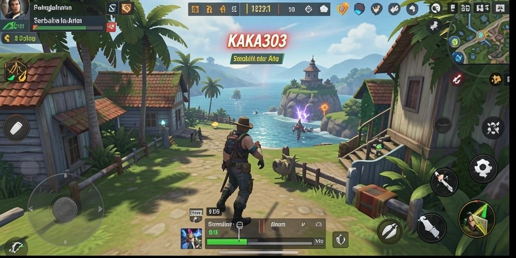 Tangkapan layar KAKA303 menunjukkan karakter dan lingkungan yang imersif dalam game Simulation.