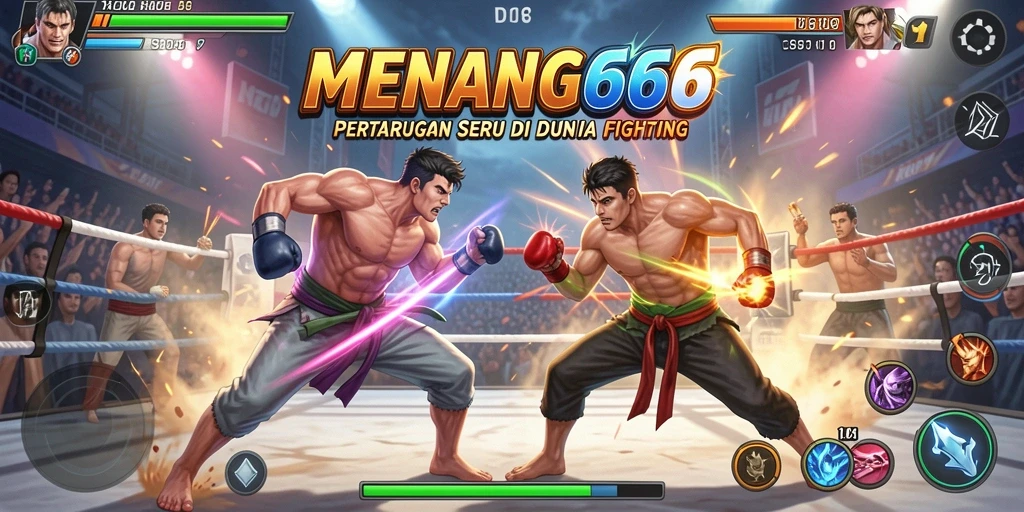 Tampilan gameplay MENANG666 yang mendebarkan dalam pertarungan Fighting.