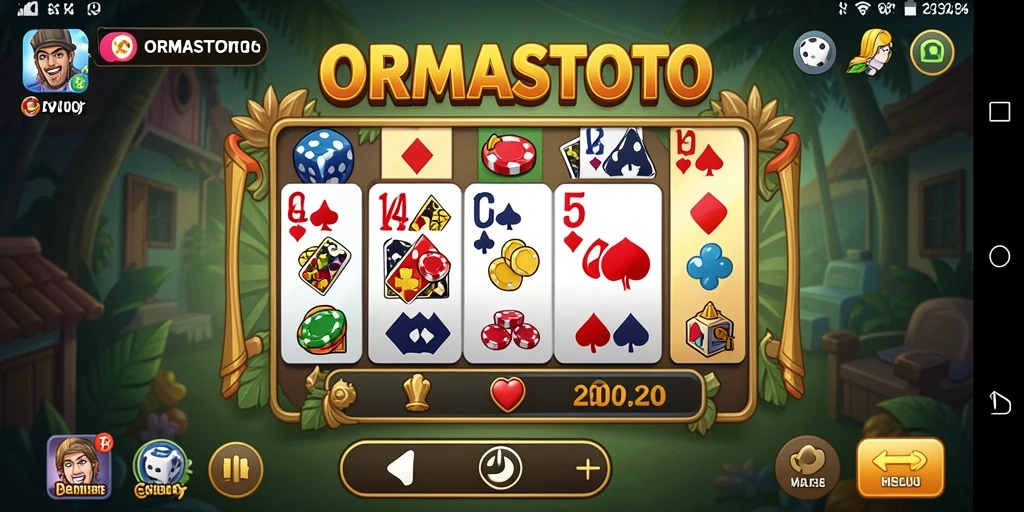 Tampilan gameplay Domino yang seru dan menarik di ORMASTOTO.