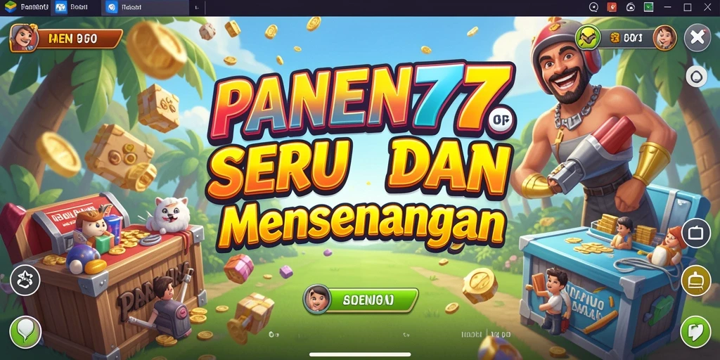Gameplay seru dan menantang dalam PANEN77.