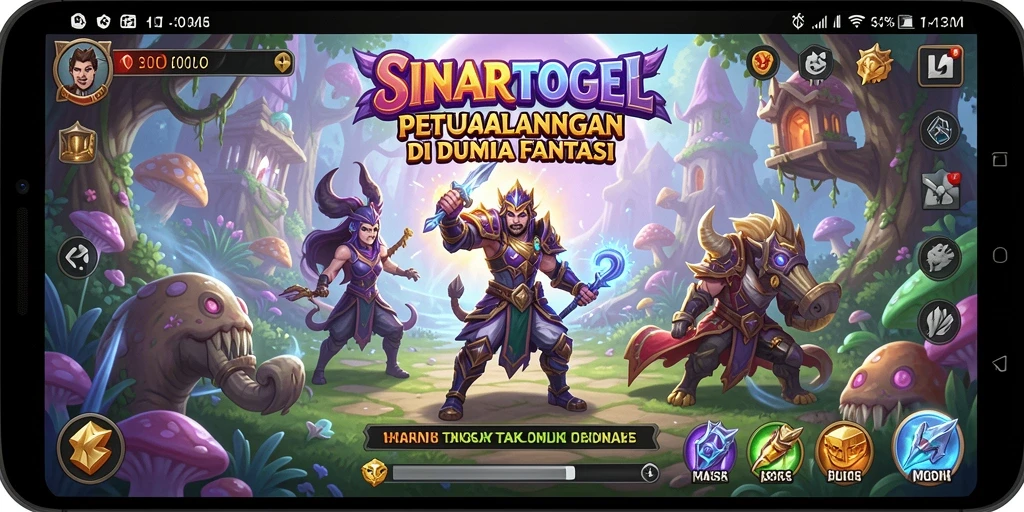 Tampilan gameplay <strong>SINARTOGEL</strong> menunjukkan petualangan yang seru dan menantang.