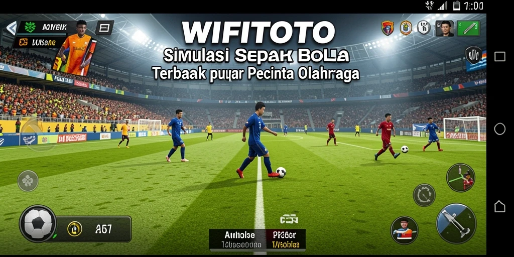 Tampilan gameplay <strong>WIFITOTO</strong> yang menegangkan dan mendebarkan di lapangan.